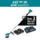 Makita LXT 18V X2 (36V) Lithium-Ion Brushless Cordless String Trimmer Kit with Four 5.0 Ah Batteries