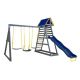 SPORTSPOWER Mill Creek Canyon Wooden Playset with Slide and Swings