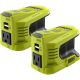 RYOBI (2) 150-Watt Battery Powered Inverter for ONE+ 18V Battery