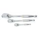 GEARWRENCH 1/4 in., 3/8 in. and 1/2 in. Drive 90-Tooth Teardrop Ratchet Set (3-Piece)