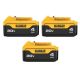 DEWALT 20V MAX Premium Lithium-Ion 4.0Ah Battery Pack (3-Pack)