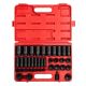 SUNEX TOOLS 1/2 in. Drive SAE Impact Socket Set (39-Piece)