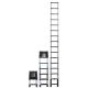 XTEND+CLIMB 15.5 ft. Telescoping Aluminum Extension Ladder (19.5 Reach Height), 300 lbs. Load Capacity ANSI Type IA Duty Rating CS155+/300