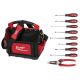 Milwaukee 15 in. PACKOUT Tote with 6-in-1 Wire Strippers Pliers and Screwdriver Set (10-Piece)