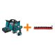 Makita 18V LXT Lithium-Ion Compact 2-Piece Combo Kit with IMPACT XPS Socket Set Metric with Standard SA (10-Piece)
