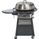 Cuisinart 2-Burner Propane Gas 360-Degree Griddle Cooking Center in Gray with Stainless Steel Lid
