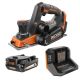 RIDGID 18V OCTANE Brushless Cordless 3-1/4 in. Planer Kit with Dust Bag, Dust Port, Edge Guide, 2.0 Ah Battery, and Charger