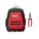 Milwaukee 15 in. PACKOUT Backpack and Combination Electricians 6-in-1 Wire Strippers Pliers
