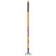 Husky 51 in. L Wood Handle 4-Tine Hand Cultivator 77815-944