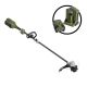 Green Machine 62V 16” Cordless Carbon Fiber Shaft String Trimmer Brushless motor and quick reload spool with 2.5AH Battery and Charger