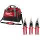 Milwaukee 20 in. PACKOUT Tool Bag with Aviation Snips (3-Pack)