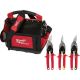 Milwaukee 15 in. PACKOUT Tote with Aviation Snips (3-Pack)