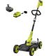 RYOBI ONE+ 18V 12 in. Cordless Mower with 4.0 Ah Battery and Charger
