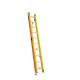 Werner GlideSafe 20 ft. Fiberglass Extension Ladder (19 ft. Reach Height) with 300 lb. Load Capacity Type IA Duty Rating T6220-2GS