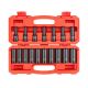TEKTON 8 mm to 24 mm 1/2 in. Drive Deep 6-Point Impact Socket Set (17-Piece)