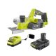 RYOBI ONE+ 18V Cordless 3-1/4 in. Planer with Dust Bag, 2.0 Ah Battery, and Charger