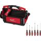 Milwaukee 20 in. PACKOUT Tote with 6-Piece Screwdriver Set