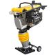 Stark 6.5 HP 4-Stroke Gas Impact Jumping Jack Tamping Rammer Vibratory Asphalt/Soil Plate Compactor with Wheel Kit
