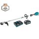 Makita XGT 40V max Brushless Cordless Couple Shaft Power Head Kit with 17 in. String Trimmer Attachment (4.0Ah)