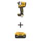 DEWALT 20V Cordless 1/2 in. Impact Wrench and 20V MAX Premium Lithium-Ion 5.0Ah Battery