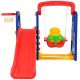 Costway 3 in 1 Junior Children Climber Slide Swing Seat Basketball Hoop Playset