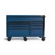 Husky Heavy-Duty 61 in. W x 24 in. D Mobile Work Bench, Matte Blue