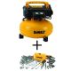DEWALT 6 Gal. 165 PSI Electric Pancake Air Compressor and 1/4 in. x 3/8 in. Drive Chrome Mechanics Tool Set (108 Piece)