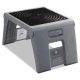 Cramer 1-Step Plastic Folding Step Stool, 300 lbs. Capacity, 14 in. W x 11.25 in. D x 9.75 in. H, Slate CRA50051PK82