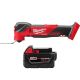 Milwaukee M18 FUEL 18-Volt Lithium-Ion Cordless Brushless Oscillating Multi-Tool with 5.0 Ah Battery
