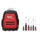 Milwaukee PACKOUT 15 in. Backpack with 6-Pack Cushion Grip Screwdriver Set