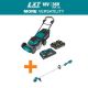 Makita 18V X2 (36V) LXT Cordless 21 in. Self-Propelled Commercial Lawn Mower, 4 Batteries (5.0Ah) & 13 in. String Trimmer