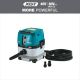 Makita 40V max XGT Brushless Cordless 2.1 Gallon HEPA Filter Dry Dust Extractor, AWS Capable, Tool Only