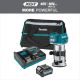 Makita 40V max XGT Brushless Cordless Compact Router Kit, 2.5Ah