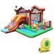 Costway Inflatable Bouncer Sno-Watt House Jump ClimbingSlide Ball Pit with tunnel and Blower