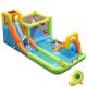 Costway Inflatable Water Slide Park Bounce House Climbing Wall with 750-Watt Blower