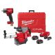 Milwaukee M18 FUEL 18V Lithium-Ion Brushless 1-1/8 in. Cordless SDS-Plus Rotary Hammer/Dust Ext Kit w/FUEL 1/2 in. Impact Wrench