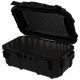 Seahorse 5.8 in. Black Watertight Tool Case