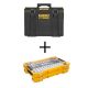 DEWALT TOUGHSYSTEM 2.0 22 in. Extra-Large Tool Box and 1/4 in. and 3/8 in. Drive Mech Tool Set with TOUGHSYSTEM Trays (131 Pc)