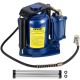 VEVOR 32-Ton Air Hydraulic Bottle Jack Pneumatic/Manual Dual Operation High Lift Pneumatic Hydraulic Bottle Jack