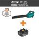 Makita XGT 40V max Brushless Cordless Leaf Blower (Tool Only) with XGT 40V Max 4.0Ah Battery