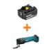 Makita 18-Volt LXT Lithium-Ion 6.0 Ah Battery with Bonus 18V LXT Lithium-Ion Cordless Variable Speed Oscillating Multi-Tool BL1860B-XMT03Z