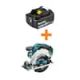 Makita 18-Volt LXT Lithium-Ion 6.0 Ah Battery with Bonus 18V LXT Lithium-Ion Cordless 6-1/2 in. Lightweight Circular Saw BL1860B-XSS02Z