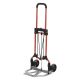 Magna Cart Personal MCI Folding Steel Hand Truck, 160 lbs. Capacity, Red/Silver MCI-S-RS