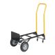 Tidoin 330 lbs. Capacity Heavy-Duty Platform Cart Hand Truck Dual Purpose 2-Wheel Dolly Cart and 4 Wheel Push Cart QD-YDW2-305
