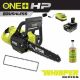 RYOBI ONE+ HP 18V Brushless Whisper Series 12 in. Battery Chainsaw w/ Extra Chain, Bar & Chain Oil, 6.0 Ah Battery & Charger