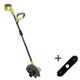 RYOBI ONE+ 18V 9 in. Cordless Battery Edger (Tool Only) with Extra Edger Blade