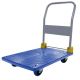 Miscool 880 lbs. Capacity Platform Truck Foldable Push Hand Cart with 360-Degree Swivel Wheels HPHC-880A-BU