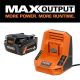 RIDGID 18V 4.0 Ah MAX Output Starter Kit with Rapid Charger