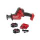 Milwaukee M18 FUEL 18V Lithium-Ion Brushless Cordless HACKZALL Reciprocating Saw w/Two 6.0 Ah Battery and Charger