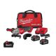 Milwaukee M18 FUEL 18V Lithium-Ion Brushless Cordless 4-1/2 in./5 in. Braking Grinder Kit w/Paddle Switch & (3) 6.0 Batteries
